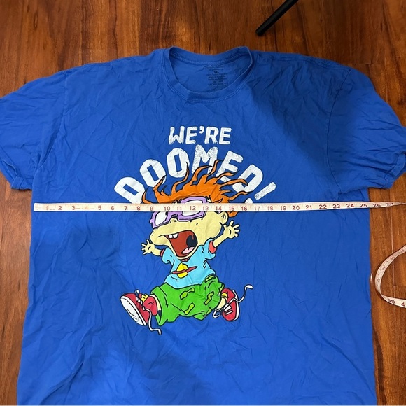 Rugrats Chuckie We’re Doomed Shirt Size 3XL - Picture 5 of 6